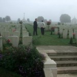 The Royal Irish Rifles graveyard